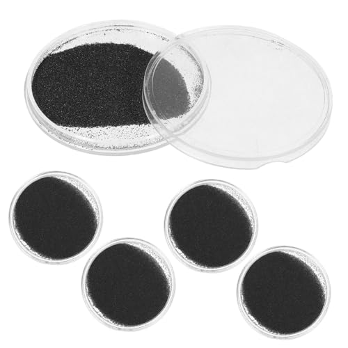 HEALLILY 5-teiliges Eisenpulver Für Magnetwissenschaft, Demonstrationsset Für Den Unterricht Im Klassenzimmer, Eisenpulver Für Physikalische Experimente Für Die Schule Und Den von HEALLILY
