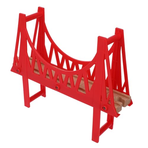 HEALLILY Holzeisenbahn Holzeisenbahnzubehör Holzeisenbahnbrücken Und Tunnel Holzeisenbahnschienen Schienenwagen Zug Holzeisenbahnschienen Eisenbahnbrücke Modell Grau Plarail Gleis Rot HEALLILY Holzeisenbahn Holzeisenbahnzubehör Holzeisenbahnbrücken Und Tunnel Holzeisenbahnschienen Schienenwagen Zug Holzeisenbahnschienen Eisenbahnbrücke Modell Grau Plarail Gleis Rot von HEALLILY