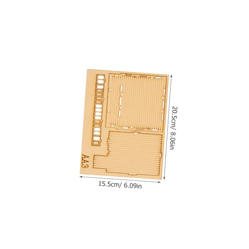 HEALLILY Holzmodell Bausatz Südostasiatisches Zweistöckiges Haus DIY Puzzle für Erwachsene Fördert Kreativität Feinmotorik und Lernfähigkeit Dekoratives Bastelset für Eltern Junge Mädchen HEALLILY Holzmodell Bausatz Südostasiatisches Zweistöckiges Haus DIY Puzzle für Erwachsene Fördert Kreativität Feinmotorik und Lernfähigkeit Dekoratives Bastelset für Eltern Junge Mädchen von HEALLILY