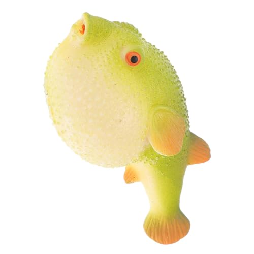 HEALLILY Realistischer Kugelfisch-Quetscher für Spielsachen, lustige Dekompression, Stressabbau, Fidget-weich, sensorisches Tier, Partygeschenk und Heimdekoration von HEALLILY