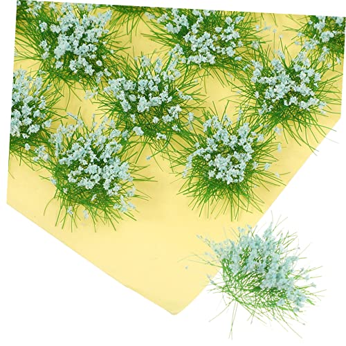 HEALSOPTHY 1 Blatt Künstliche Pflanzenbüschel Miniaturgras für Modellbau und Tabletop Spiele Realistische Details Dekoratives Zubehör für Szenerieproduktion von HEALSOPTHY