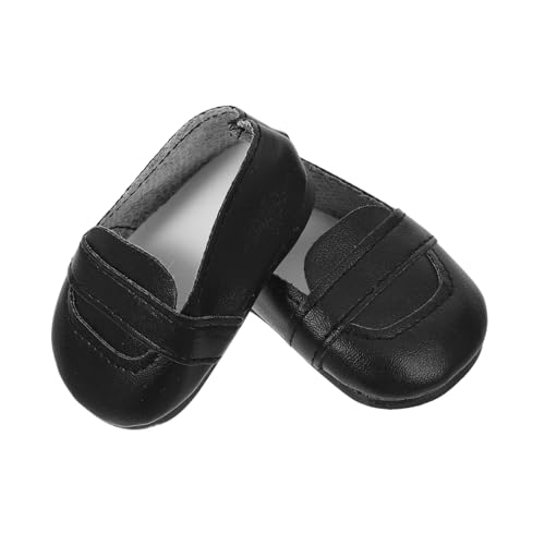 HEALSOPTHY 1 Paar Miniaturschuhe Für Puppen , Spielpuppenschuhe , Babypuppenschuhe , Niedliche Miniaturschuhe , Lustige Puppenschuhe , Puppenschuhe , Flache Schuhe , Simulationsschuhe , Dekorationen von HEALSOPTHY