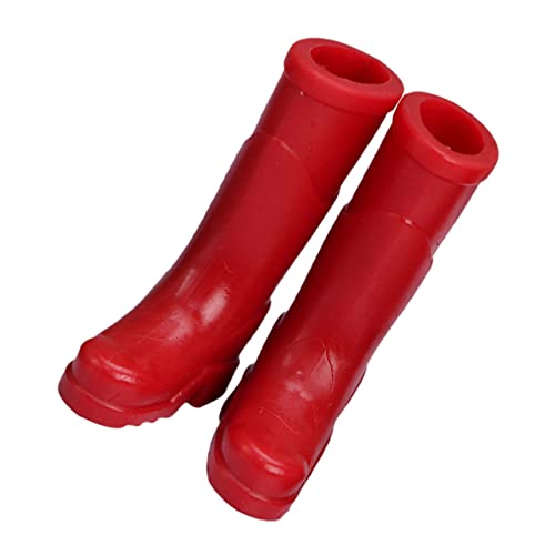 HEALSOPTHY 1 Paar gefälschte Schuhe kleine Hausrequisiten Mini-Regenstiefel Miniatur Stiefelschmuck Simulationsschuhe Mini-Boot- Spielzeughausverzierung Plastik rot HEALSOPTHY 1 Paar gefälschte Schuhe kleine Hausrequisiten Mini-Regenstiefel Miniatur Stiefelschmuck Simulationsschuhe Mini-Boot- Spielzeughausverzierung Plastik rot von HEALSOPTHY