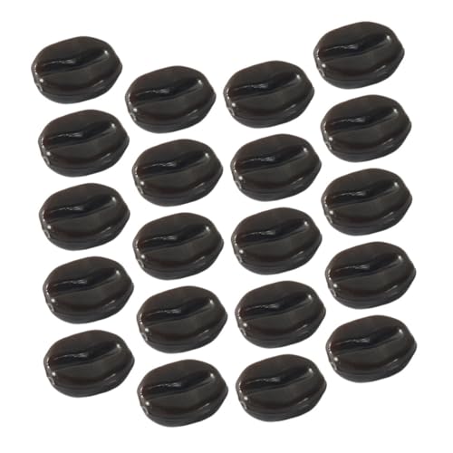 HEALSOPTHY 1 Packung Simulierte Kaffeebohnen Gefälscht Vorgeben Probieren Party Künstliche Kaffeebohnen Kinderspielzeug Kaffeebohnen Bezaubern Hausdekoration PVC Coffee von HEALSOPTHY