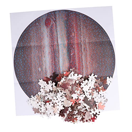 HEALSOPTHY 1 Satz 1000 Stück Dekompressionsrätsel Puzzles für stressabbau dekompressionsspielzeug zabawki stymulujące rozwój runde Puzzle Puzzlematte Dekompressions-Puzzle- von HEALSOPTHY