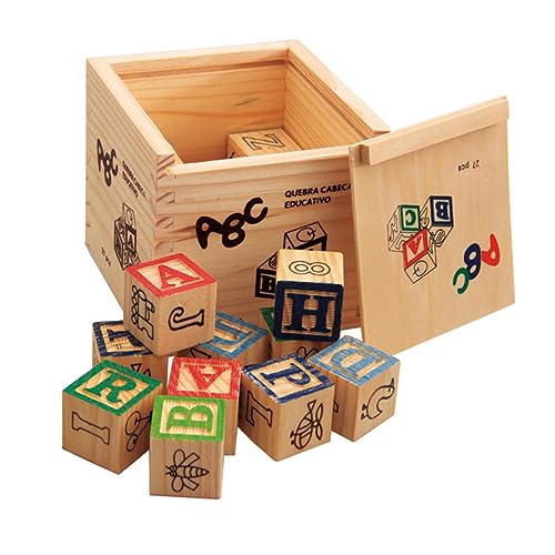 HEALSOPTHY 1 Satz Bildungsspielzeug interaktives Interactive Toys Logikspielzeug Lernspielzeug für Vorschulkinder Fun Toys for holzbausteine Holzgebäude Balance-Spielset Bambus von HEALSOPTHY
