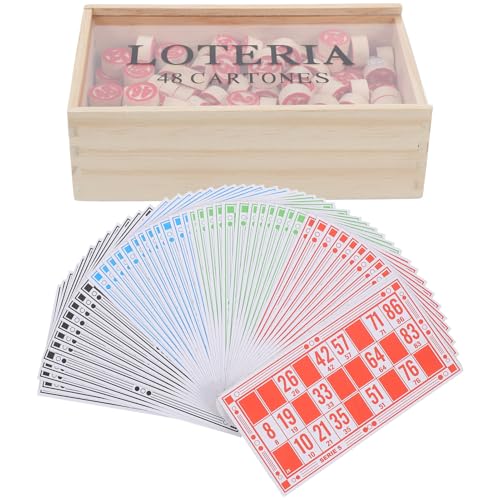 HEALSOPTHY 1 Satz Bingo-Schach Logisches Schach Lotto-brettspiele Russisches Bingospiel Bingos-schachspiel Schachspielspielzeug Schachbrett Intellektuelles Schachbrett Papier von HEALSOPTHY