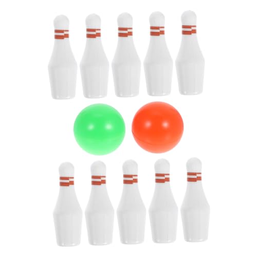 HEALSOPTHY 1 Satz Bowlingkugel vortäuschen puppenhaus Bowling-Kuchen-Topper Party Decoration Party Dekoration Miniaturpuppe Bowling Miniatur -Bowlingstifte und Ball Weiß HEALSOPTHY 1 Satz Bowlingkugel vortäuschen puppenhaus Bowling-Kuchen-Topper Party Decoration Party Dekoration Miniaturpuppe Bowling Miniatur -Bowlingstifte und Ball Weiß von HEALSOPTHY