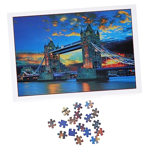 HEALSOPTHY 1satz Puzzle Spielzeug Landschaft Puzzle Für Mädchen Und Erwachsene Farbenfrohes Und Lehrreiches Design Für Familienunterhaltung Und Kreative Freizeitgestaltung von HEALSOPTHY