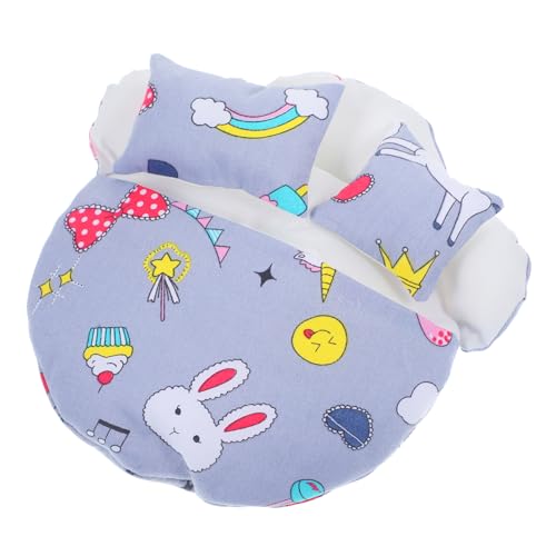 HEALSOPTHY 1 Satz Doll für Puppen Wiederverwendbarer Schlafsack mit Kissen Dekoratives Puppenaccessoire Stilvolles Design für Puppenbett HEALSOPTHY 1 Satz Doll für Puppen Wiederverwendbarer Schlafsack mit Kissen Dekoratives Puppenaccessoire Stilvolles Design für Puppenbett von HEALSOPTHY