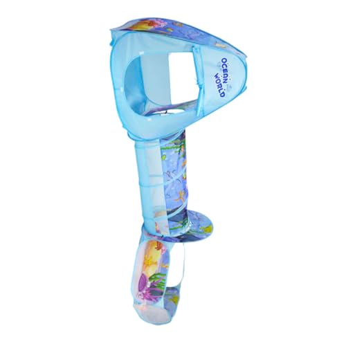 HEALSOPTHY 1 Satz Faltbares Kinderzelt Set Teiliges Spielzelt mit Unterwasserwelt und Kriechtunnel für Jungen und Mädchen Fördert Kreativität und Spielspaß im Freien und Drinnen von HEALSOPTHY