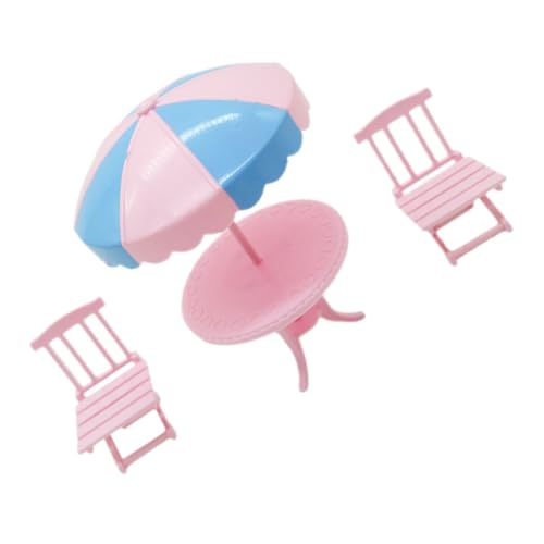 HEALSOPTHY 1satz Miniatur Strandmöbel Set Mit Tisch Und Stühlen Spielzeug Für Puppenhäuser Inklusive Farbenfrohes Design Für Kreative Rollenspiele Und Dekoration HEALSOPTHY 1satz Miniatur Strandmöbel Set Mit Tisch Und Stühlen Spielzeug Für Puppenhäuser Inklusive Farbenfrohes Design Für Kreative Rollenspiele Und Dekoration von HEALSOPTHY