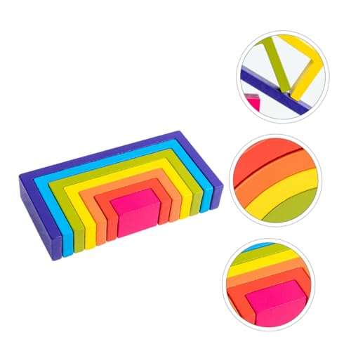 HEALSOPTHY 1 Satz Geometrische Bauklötze für Kreative Spielzeuge für Frühkindliche Bildung Lernspielzeug Hand Augen Koordination für Zuhause und Vorschule HEALSOPTHY 1 Satz Geometrische Bauklötze für Kreative Spielzeuge für Frühkindliche Bildung Lernspielzeug Hand Augen Koordination für Zuhause und Vorschule von HEALSOPTHY