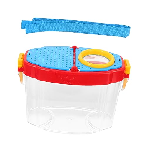HEALSOPTHY 1 Satz Insekten Beobachtungsbox für Transparente Sammelbox für Outdoor Erkundung Lernen mit Praktischem Zubehör für Wissenschaftsexperimente HEALSOPTHY 1 Satz Insekten Beobachtungsbox für Transparente Sammelbox für Outdoor Erkundung Lernen mit Praktischem Zubehör für Wissenschaftsexperimente von HEALSOPTHY
