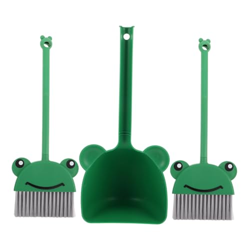 HEALSOPTHY 1 Satz Kehrschaufel Für Kleinkind Besen Kinderbesen Reinigungsspielzeug Für Reinigungsmittel Für Spielzeugbesen Besen in Kindergröße Kehrbesen Plastik Green HEALSOPTHY 1 Satz Kehrschaufel Für Kleinkind Besen Kinderbesen Reinigungsspielzeug Für Reinigungsmittel Für Spielzeugbesen Besen in Kindergröße Kehrbesen Plastik Green von HEALSOPTHY