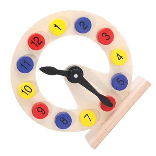 HEALSOPTHY 1 Satz Kinderspielzeug Clocks für Uhr + spielzeuge Toys für für -jährige holzspielzeug Bildungsspielzeug Hölzern HEALSOPTHY 1 Satz Kinderspielzeug Clocks für Uhr + spielzeuge Toys für für -jährige holzspielzeug Bildungsspielzeug Hölzern von HEALSOPTHY