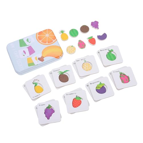 HEALSOPTHY 1 Satz Kognitives Matching-Puzzle Pädagogisches Holzspielzeug Puzzle kleinkinderspielzeug Geist lehrreich interaktives Spielbrett Interaktives für HEALSOPTHY 1 Satz Kognitives Matching-Puzzle Pädagogisches Holzspielzeug Puzzle kleinkinderspielzeug Geist lehrreich interaktives Spielbrett Interaktives für von HEALSOPTHY