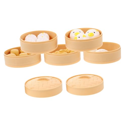 HEALSOPTHY 1 Satz Küchenspielzeug für kinderküche Essen für Eltern-Kind Spielset Essen Mini-Essen Spielspielzeug vorgeben Probieren Plastik von HEALSOPTHY