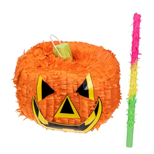 HEALSOPTHY Halloween Party Spiel Kürbis Set Süßigkeiten Füllstoffe Dekorative Stick Für Spaß Versammlungen von HEALSOPTHY