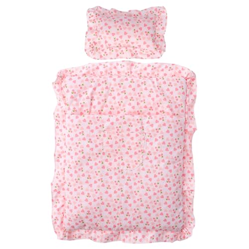 HEALSOPTHY 1 Satz Miniatur Bettwäsche für Puppenhaus Süßes Erdbeer Muster Weicher Schlafsack Geeignet für Puppenhaus Schlafzimmer Dekoratives Zubehör für Kreative Szenen HEALSOPTHY 1 Satz Miniatur Bettwäsche für Puppenhaus Süßes Erdbeer Muster Weicher Schlafsack Geeignet für Puppenhaus Schlafzimmer Dekoratives Zubehör für Kreative Szenen von HEALSOPTHY