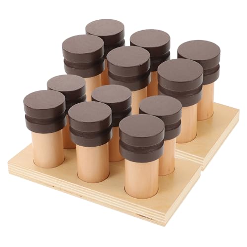HEALSOPTHY 1 Satz Montessori Duft Sinnesflasche für Sensorisches Lernspielzeug Kreativität und für Kleinkinder und Junge Mädchen von HEALSOPTHY