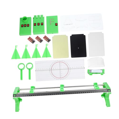 HEALSOPTHY 1 Satz Optische Instrumente Physik Experimentiergeräte Optisches Experimentierwerkzeug Licht Experimentierwerkzeug Optik Experimentiersatz Optik Lernwerkzeug Optik Lernsatz von HEALSOPTHY