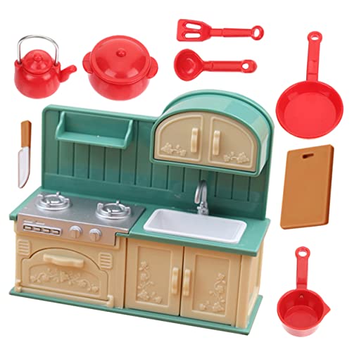 HEALSOPTHY Puppenhaus Mini-küchengeschirr Miniatur-küchenspielzeug Miniatur-küchengeschirrmodelle von HEALSOPTHY