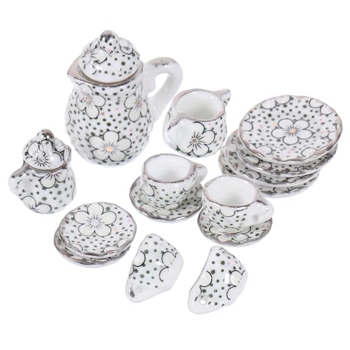 HEALSOPTHY 1 Satz Puppenhaus-Teeservice Spielzeugnahrung Teetasse Teesieb Puppenhausdekor Espresso Schüssel Küchenrequisiten vorgeben Mini-Teekannen-Tassen-Ornament Mini-Küchenzubehör Keramik HEALSOPTHY 1 Satz Puppenhaus-Teeservice Spielzeugnahrung Teetasse Teesieb Puppenhausdekor Espresso Schüssel Küchenrequisiten vorgeben Mini-Teekannen-Tassen-Ornament Mini-Küchenzubehör Keramik von HEALSOPTHY