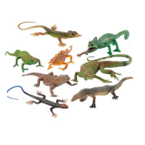 HEALSOPTHY 1 Satz Reptilienmodell tierfiguren für rätselbuch spielsachen für Spielzeugtiere Toys Kinderspielzeug Bildungsspielzeug Eidechsen-Ornament Tiermodell PVC HEALSOPTHY 1 Satz Reptilienmodell tierfiguren für rätselbuch spielsachen für Spielzeugtiere Toys Kinderspielzeug Bildungsspielzeug Eidechsen-Ornament Tiermodell PVC von HEALSOPTHY