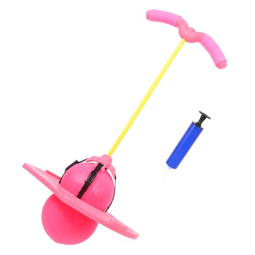 HEALSOPTHY 1 Satz Springball Mit Griff Outdoor Rosa von HEALSOPTHY