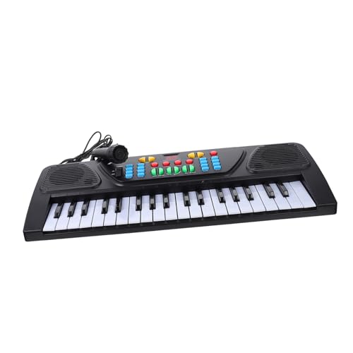 HEALSOPTHY 1 Satz Tastatur Mit 37 Tasten Kindermusikinstrument Klavier Zum Üben Von Musik Für Abs Black HEALSOPTHY 1 Satz Tastatur Mit 37 Tasten Kindermusikinstrument Klavier Zum Üben Von Musik Für Abs Black von HEALSOPTHY