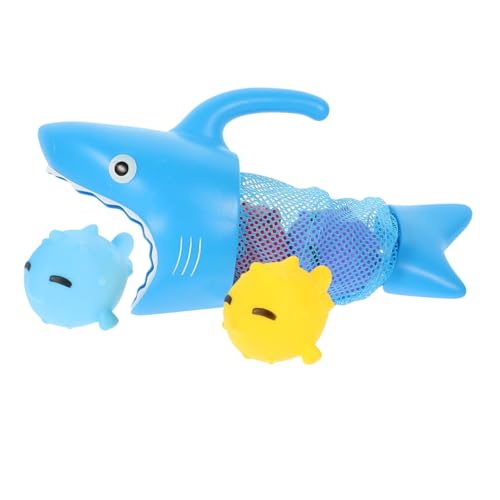 HEALSOPTHY 1 Satz Wasserspielset Angel wasserspielzeug für Wasserbecken Schwimmspielzeug Swimmingpool - Wasserberieselungsspielzeug Plastik Blue von HEALSOPTHY