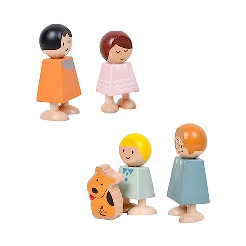 HEALSOPTHY 1 Satz glückliches Familienholz holzspielzeug für kindergeschenk Lustig geschirrset Fun Charakterblöcke pädagogisches HEALSOPTHY 1 Satz glückliches Familienholz holzspielzeug für kindergeschenk Lustig geschirrset Fun Charakterblöcke pädagogisches von HEALSOPTHY