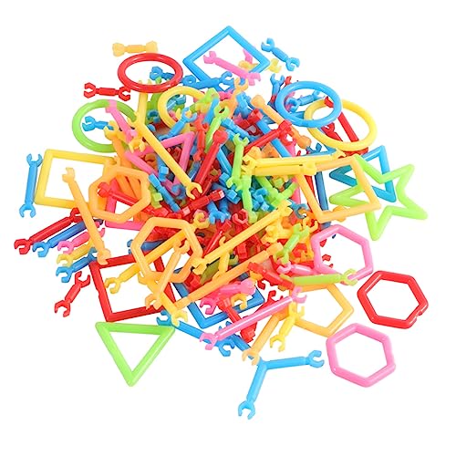 HEALSOPTHY 1 Satz pädagogisches Bauingenieurwesen dartscheibe Puzzlematte Puzzle für Bausteine ​​Bars Bausteine ​​zusammenbauen von HEALSOPTHY