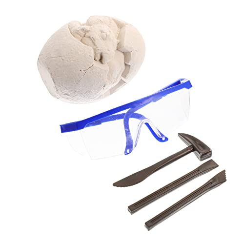 HEALSOPTHY 1 Satz zum Ausgraben von Fossilien interaktives sankastenspielsachen Practical Toy Gypsum Material Toy kleines Grabspielzeug kleines Kinderspielzeug Harz von HEALSOPTHY