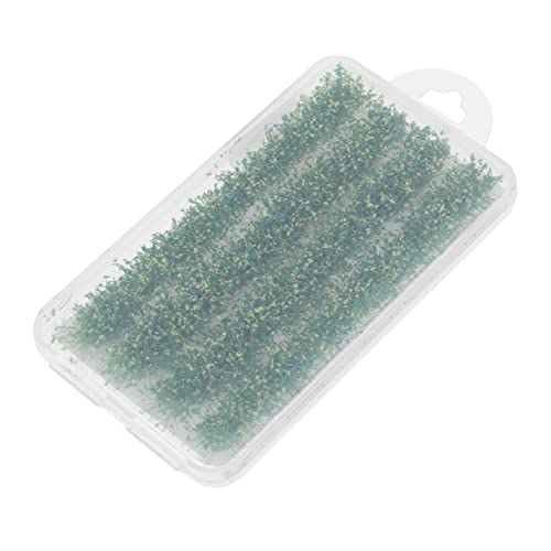 HEALSOPTHY 1 Schachtel DIY Künstliche Grasbüschel für Modelllandschaften Resin Gras Cluster für Sandtisch Dekoration Garten und Tabletop Spiele Langlebig Sicher und Vielseitig von HEALSOPTHY
