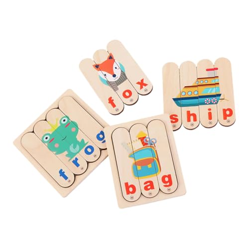 HEALSOPTHY 1 Set Bar Wort Puzzle Frühpädagogisches Kinderspielzeug Wörter Lernspielzeug Vorschulwerkzeuge Buchstaben Zuordnungskarten Englisch Lernspielzeug Buntes Holz HEALSOPTHY 1 Set Bar Wort Puzzle Frühpädagogisches Kinderspielzeug Wörter Lernspielzeug Vorschulwerkzeuge Buchstaben Zuordnungskarten Englisch Lernspielzeug Buntes Holz von HEALSOPTHY