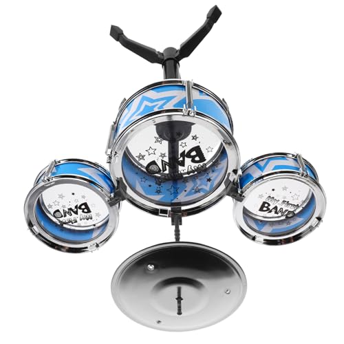 HEALSOPTHY 1 Set Kinder Trommel Kit Baby Musical Spielzeug Für Frühe Bildung Anfänger Drum Set Für Kinder Kleinkind Trommel Kit Simulation Drum Set von HEALSOPTHY