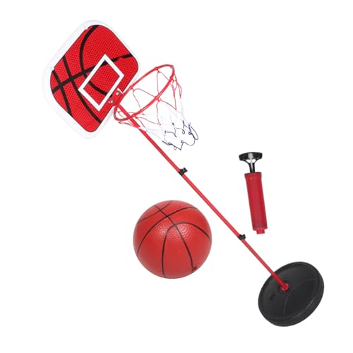 HEALSOPTHY 1 Set Kleinkind-basketballkorbständer, Verstellbarer Basketballkorb, Kinder-basketballkorb, Indoor-Outdoor-basketballkorb Für Tragbares Basketball-trainingssystem von HEALSOPTHY