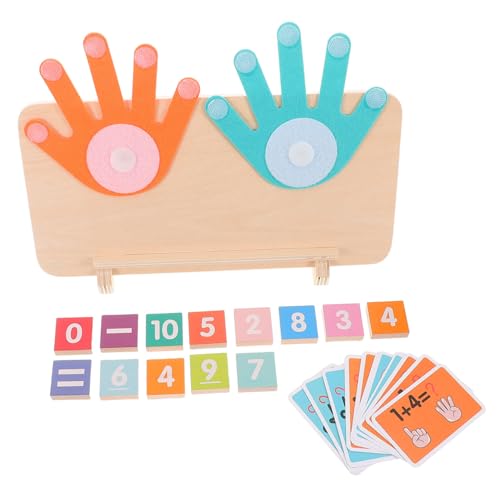 HEALSOPTHY 1 Set Mathe-manipulatives-Spielzeug Für Kinder, Pädagogisches Lernspielzeug, Zahlenspielzeug, Montessori-mathespiel, Zahlenzählblöcke, Fingerzählspielzeug, Lernen Für Kinder HEALSOPTHY 1 Set Mathe-manipulatives-Spielzeug Für Kinder, Pädagogisches Lernspielzeug, Zahlenspielzeug, Montessori-mathespiel, Zahlenzählblöcke, Fingerzählspielzeug, Lernen Für Kinder von HEALSOPTHY