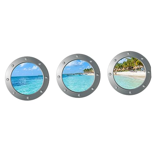 HEALSOPTHY 1 Set Meer Ansicht Aufkleber Aufkleber Aufkleber Strand Ornament Mark Neugeborenen Aufkleber von HEALSOPTHY