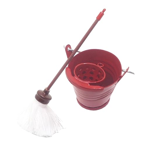 HEALSOPTHY 1 Set Mopp Eimer Pädagogisches Miniatur Szenenzubehör Eimermodell Mini Hausdekoration Mini Hausbedarf Mopp Modell Kleines Hauszubehör Mini Schnallen Legierung HEALSOPTHY 1 Set Mopp Eimer Pädagogisches Miniatur Szenenzubehör Eimermodell Mini Hausdekoration Mini Hausbedarf Mopp Modell Kleines Hauszubehör Mini Schnallen Legierung von HEALSOPTHY