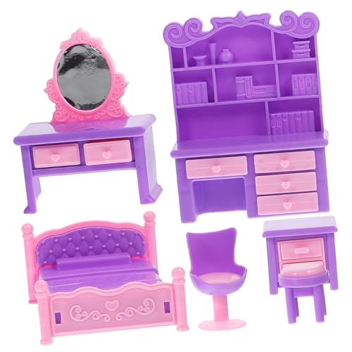 HEALSOPTHY 1 Set Spielhausmöbel Sofas Schreibtischdekorationen Tiny Homes Modelle Das Sofas Kleines Kleines Puppenhausmöbel Winzige Häuser Entzückendes Kleines von HEALSOPTHY