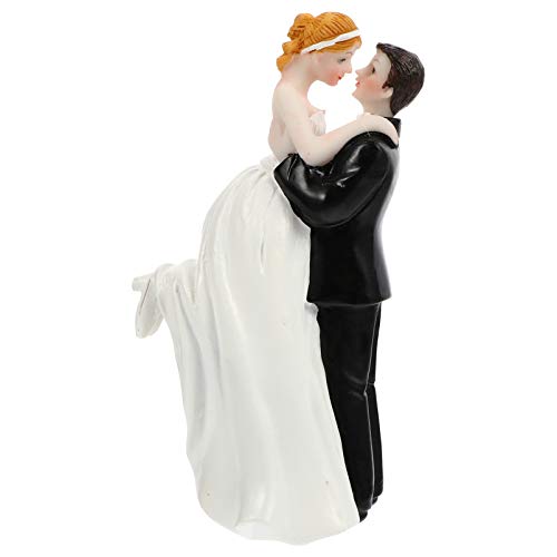 HEALSOPTHY 1 Stück Deko Figur und Tortenstecker aus Harz Kreative Hochzeitsfeier Kuchen Dekoration für Feierlichkeiten und Hochzeitsfotos von HEALSOPTHY