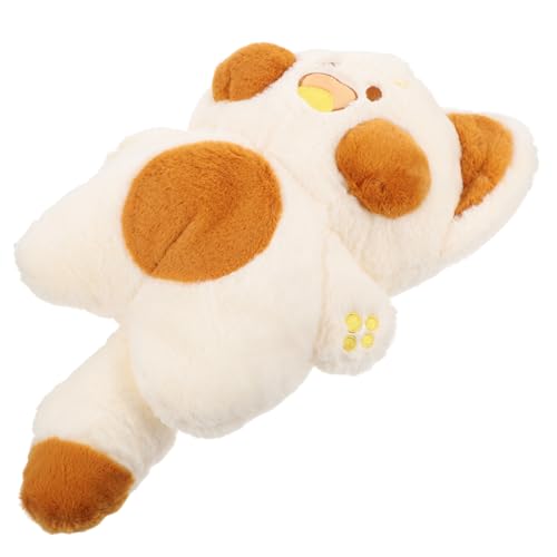 HEALSOPTHY 1 Stück Doodle Katze Plüschmännchen Känguru- Dinosaurier- Koala Plüschtier Puppen kinderpuppe cat Toys Puppe Geburtstagsgeschenk PP Baumwolle Orange von HEALSOPTHY