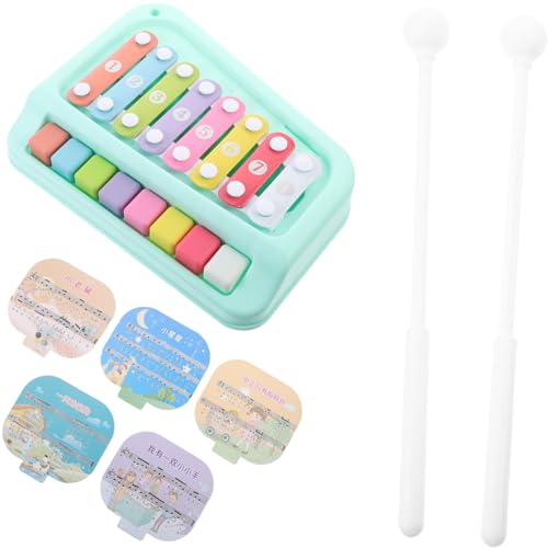 HEALSOPTHY 1 Stück Handklavier Plastisches Xylophon mit Musiknoten und Schlaghämmern der Musikalischen Entwicklung für Jungen und Farben Zufällig Zufällige Farbe HEALSOPTHY 1 Stück Handklavier Plastisches Xylophon mit Musiknoten und Schlaghämmern der Musikalischen Entwicklung für Jungen und Farben Zufällig Zufällige Farbe von HEALSOPTHY