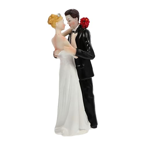 HEALSOPTHY 1 Stück Hochzeitstorte Topper für Handbemalt Wiederverwendbar Dekoration für Hochzeitsfeiern Tortenaufsatz für Festliche Anlässe HEALSOPTHY 1 Stück Hochzeitstorte Topper für Handbemalt Wiederverwendbar Dekoration für Hochzeitsfeiern Tortenaufsatz für Festliche Anlässe von HEALSOPTHY