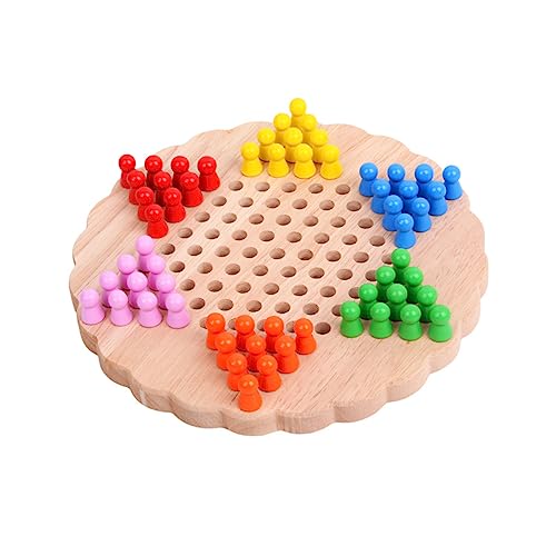 HEALSOPTHY 1 Stück Lernspielzeug Für Schachbrett Intelligenzspielzeug Für Holz Dame Bambus HEALSOPTHY 1 Stück Lernspielzeug Für Schachbrett Intelligenzspielzeug Für Holz Dame Bambus von HEALSOPTHY
