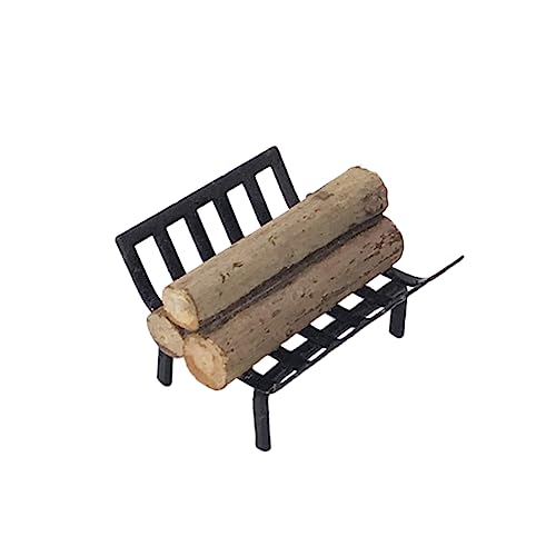 HEALSOPTHY 1 Stück Mini-raumdekoration Mini-brennholz Black von HEALSOPTHY