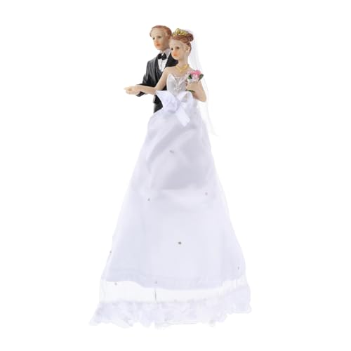 HEALSOPTHY 1stück Kreativer Hochzeitskuchen Toppers Aus Resin Lebendige Braut Und Bräutigam Figuren Für Hochzeitsfeiern Und Dessertdekoration HEALSOPTHY 1stück Kreativer Hochzeitskuchen Toppers Aus Resin Lebendige Braut Und Bräutigam Figuren Für Hochzeitsfeiern Und Dessertdekoration von HEALSOPTHY